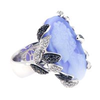 Anello Fanton Gioielli Donna ANELLI DIAMANTI in Oro bianco Agata ANOR-29-52 - ANOR-29-52